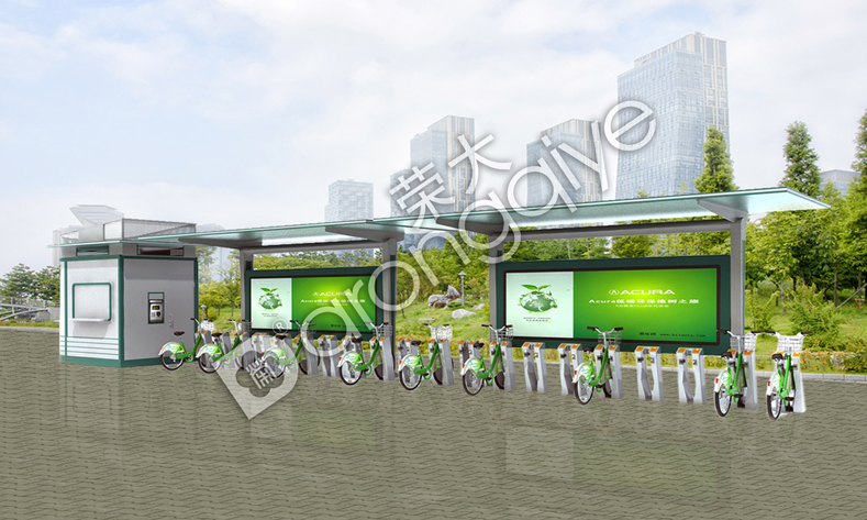 公共自行車亭